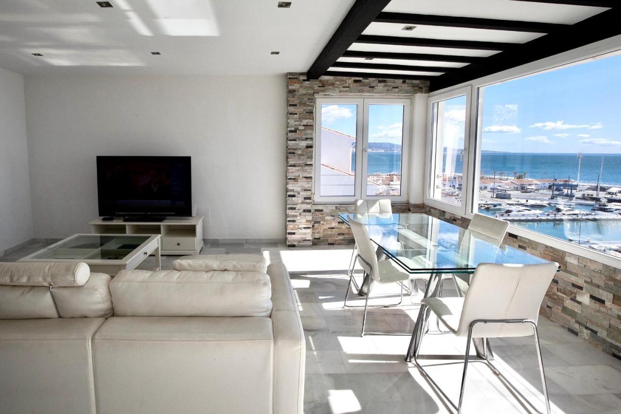 Апартаменты Luxury Puerto Banus Penthouse With Parking & Wi-Fi Марбелья Экстерьер фото